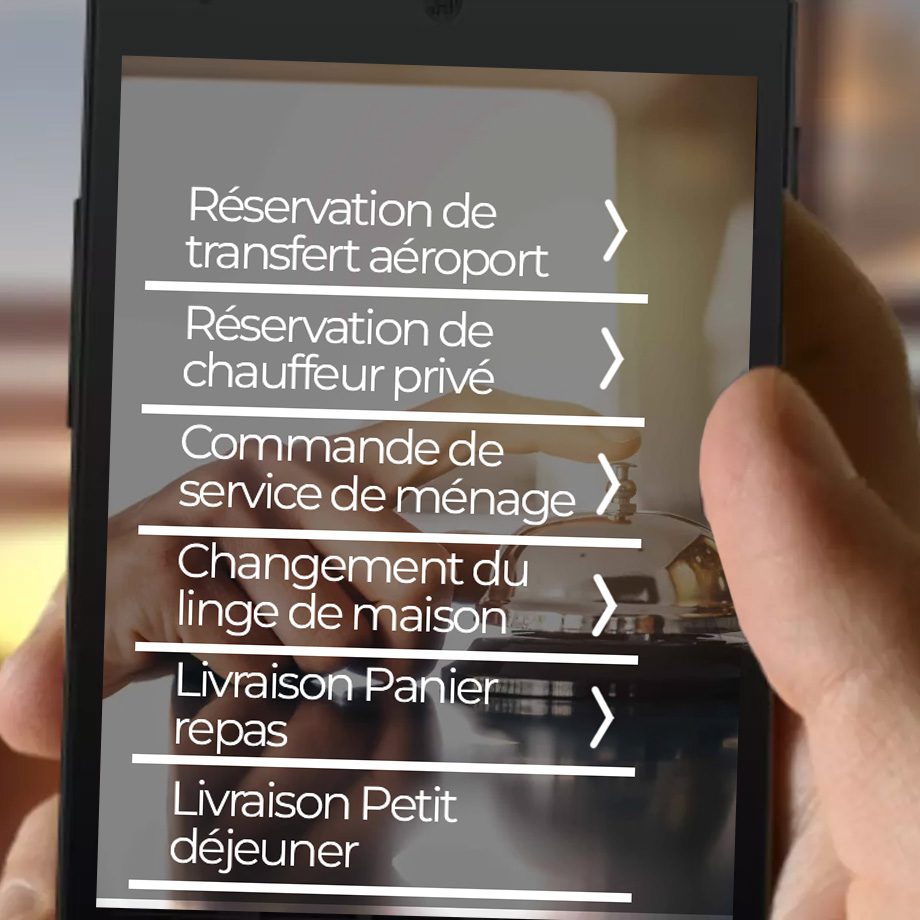 service conciergerie copie Appli Service de conciergerie