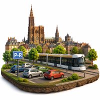 Parking relais Strasbourg